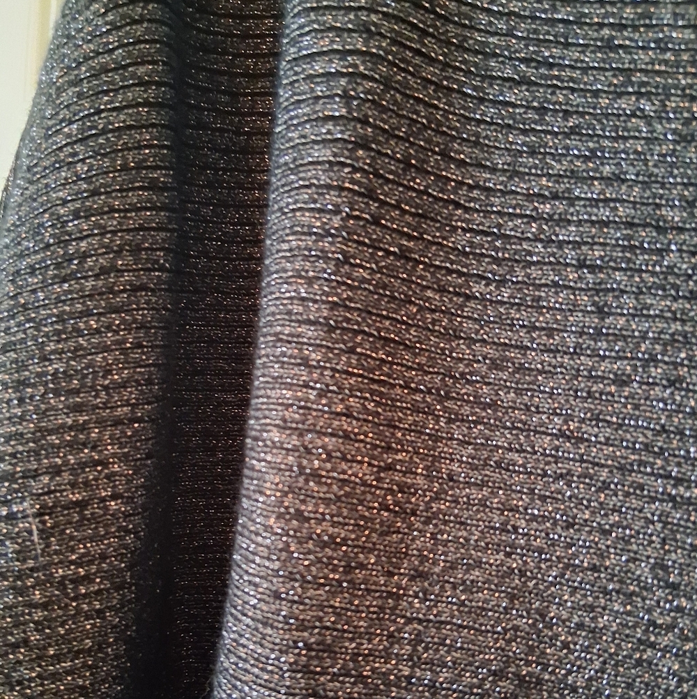 Philosophy Metallic Dark Gray Loose Sweater. 3X  NWT - Picture 3 of 7